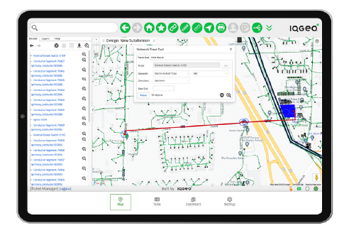 Picture of Grid planning and design software for electric utilities | IQGeo